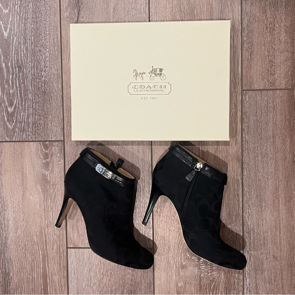 Coach Ankle Booties